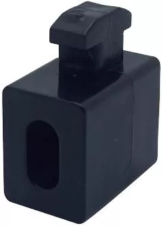 I8 Multiblock to attach panels PVC, black
