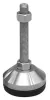 B8/I8 Leveling foot D40-M8*100 with non-slip pad