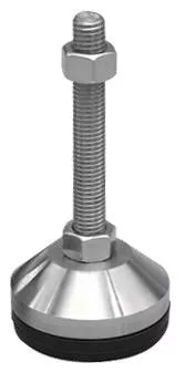 B8/I8 Leveling foot D40-M8*100 with non-slip pad