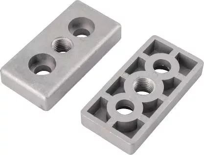 B10 4590 Base plate, M12, for installing foot