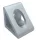 B10 angle corner connection 45x45 mm, 10mm groove