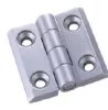 B10 hinge 45x45 mm, Alu, 10mm groove