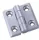 B8 hinge 30x30 mm, Alu, 8mm groove