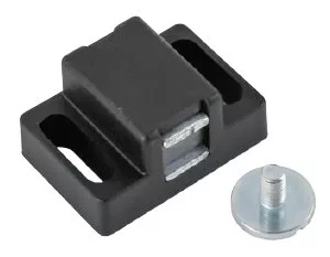 B8 B10 Magnetic catch, 30x30 mm, 40x40 mm profile