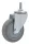 Swivel fixed screw Caster, 100x32 mm, 300kg/4set, M12, Zinc plated