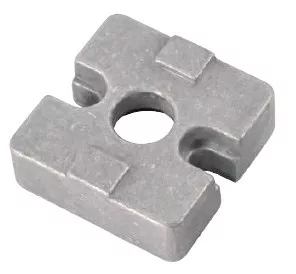 B10 T-connector plate 45 x 45 mm