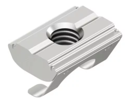 B10 slide nut 20x13,8x5,3 mm, M4 10mm groove