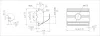 B10 slide nut 20x13,8x5,3 mm, M4 10mm groove