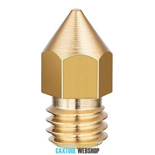 MK8 Brass Nozzle 0.6mm /1.75mm filament