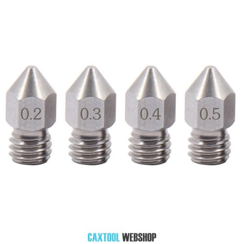 MK8 Stainless steel Nozzle 0.3mm /1.75mm filament