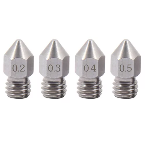 MK8 Stainless steel Nozzle 0.8mm /1.75mm filament