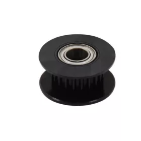Gt2-6mm T20 idler Timing Belt Pulley black 3mm bore