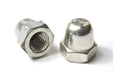 Hex domed cap nut DIN 1578 A2 M5