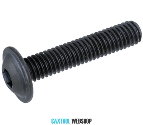 Hex.socket button head screw, with flange 010.9 DSB M3x10