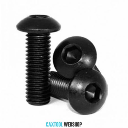 Hex.socket button head screw, with flange 010.9 DSB M5x8