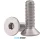 Countersunk head hex socket screw DIN 7991~ 10.9 zinc plated M5x30