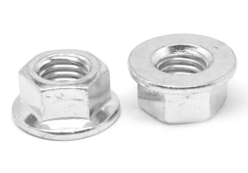 Hex flange nut DIN 6923 8 zinc plated M10