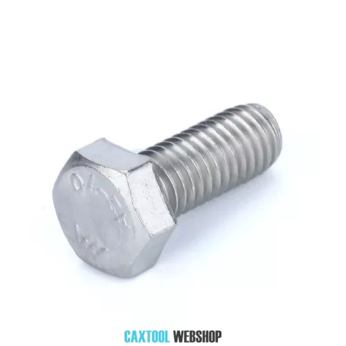 Hex head screw DIN 933 8.8 zinc plated M6x50