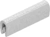 Edge protection profile PVC 1-2 mm white