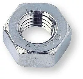 Hex nut DIN 934 8 zinc plated M3