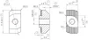 B6 Hammermutter 11,5x5,7x4,2 mm, M5 NUT 6
