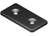 I6 Bracket 60x30 flat, 6mm groove