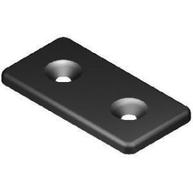 I6 Bracket 60x30 flat, 6mm groove