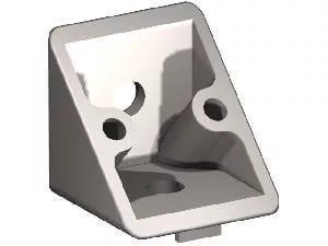 I6 corner bracket 30 x 30 mm, 6mm groove