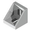 B6 corner bracket 20 x 20 mm, 6mm groove