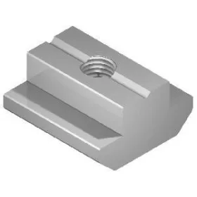 B10 slide nut 18x18x9 mm, M5 10mm groove