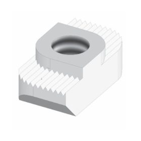 B10 slide nut 19x9,7x8,8 mm, M6 10mm groove