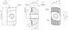 B6 slide nut 11,5x5,7x4,2 mm, M4 6mm groove