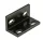 Universal L Bracket (Double) - Black Anodized