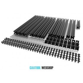 Hypercube 3D Printer Extrusion Metal Frame Kit (Black)