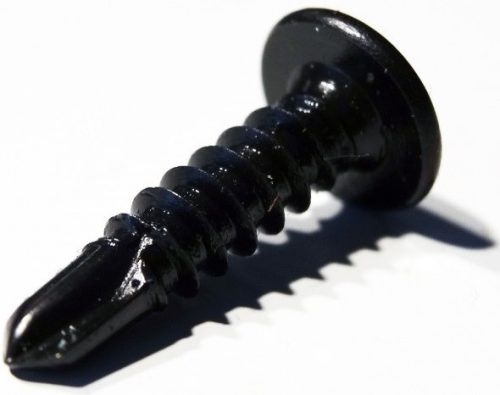 Self-drilling screw for V-slot, C-beam profiles with Phillips head