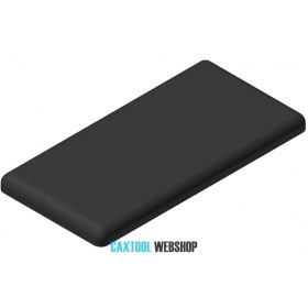 B8 End cap cover 60x30 mm, 8mm groove