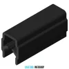 B10 Cover profile black (2x1000 mm)