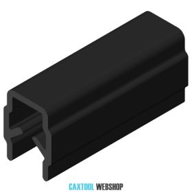 B10 Cover profile black (2x1000 mm)