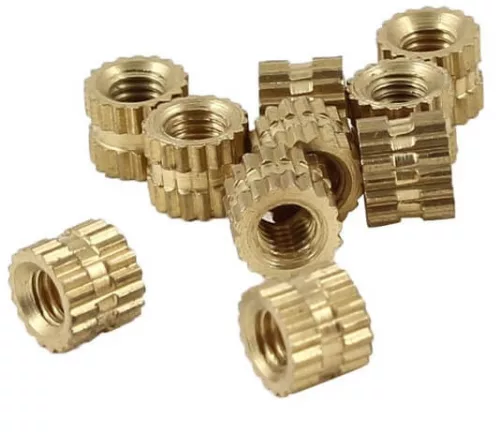 M3 3x4 Brass threaded insert