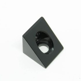 Angel 90 degree corner connector black