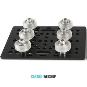   V-Slot Gantry Set - Universal 2020 to 2080 - Delrin with 6 wheels